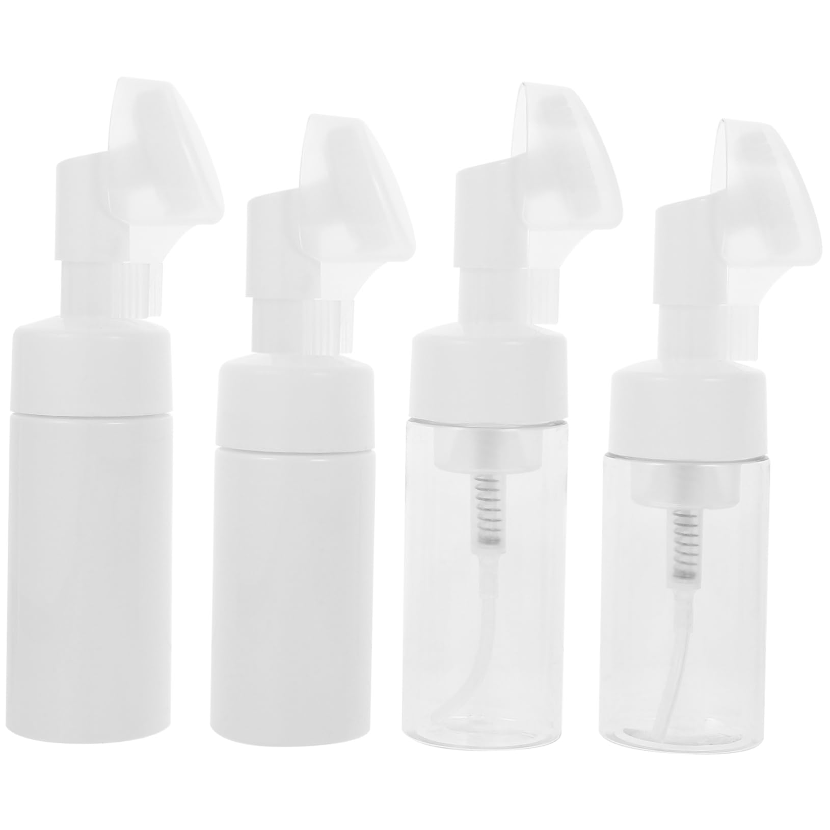 PACKOVE 4pcs Facial Cleansing Brush with Makeup Bottle Gentle Exfoliating Face Brush for Deep Pore Cleaning and Skin Care Includes and Bottles