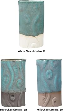 AMACO Potter's Choice Glaze, 16 oz. (473 mL), PC-27 Tourmaline | Layerable Mid-High Fire Cone 5-6 (PC) Liquid Ceramic Pottery Glaze for Bisque, Pint, Blue-Green, #35431P