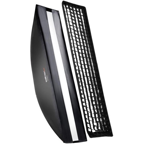 Walimex Pro Softbox Plus Boîte à lumière pour Elinchrom 40 x 180 cm Orange Line