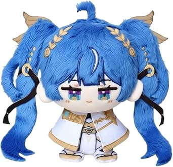 Anime Wuthering Iuno Plushie Keychain, 4 Inch Iuno Plush Decorative Backpack Pendants Key Rings