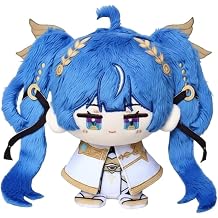 Anime Wuthering Iuno Plushie Keychain, 4 Inch Iuno Plush Decorative Backpack Pendants Key Rings