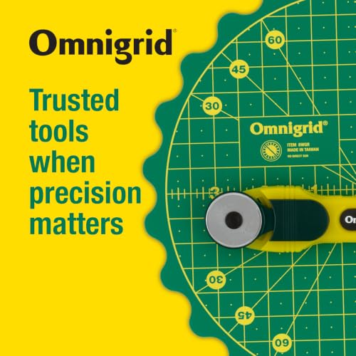 Omnigrid alfombrilla de corte base giratoria autorreparable para manualidades 8