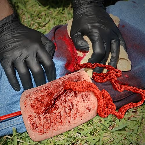 Image of Thigh Wound Packing Trainer kit, Stop The Bleeding Training Kit, Bleed Control Kit for Medical Classes - Carrying Bag