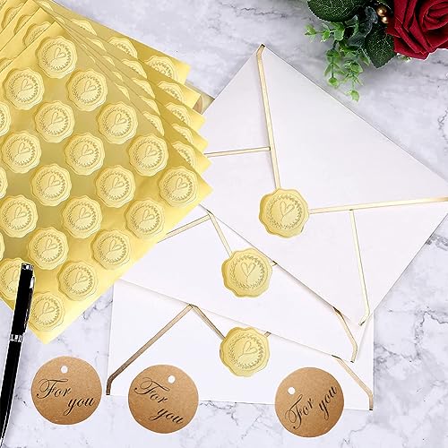 Adesivi Ceralacca, Adesivi Sigillo Cera Cuore