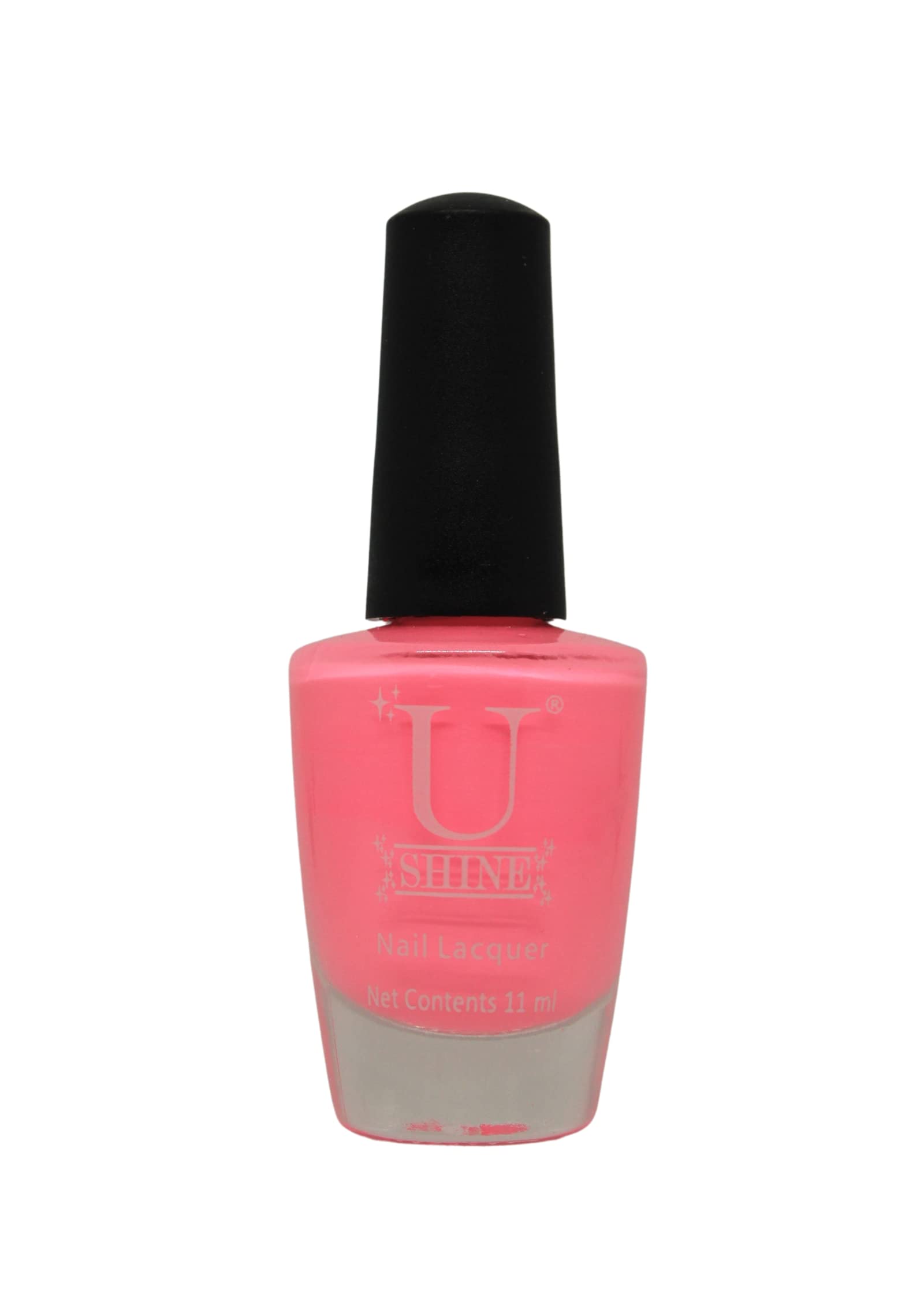 Flouroscent Pink |Pink Crème |11ml |No Paraben, Nail Yellowing, Chipping, Cracking & Long Wear | Vegan & FREE from Harmful Chemicals-image-1