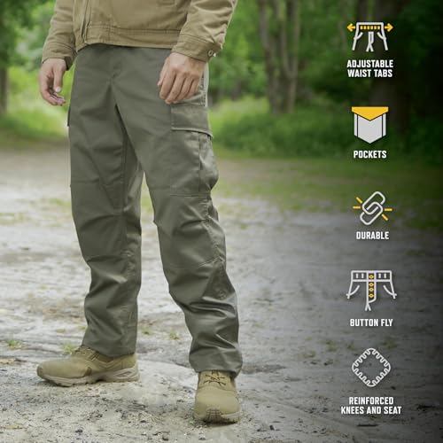Pantalon tactique BDU Rothco marron taille 27-32