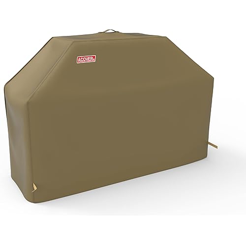 72" Heavy Duty Waterproof Gas Grill Cover fits Weber Char-Broil Coleman Gas Grill-Brown