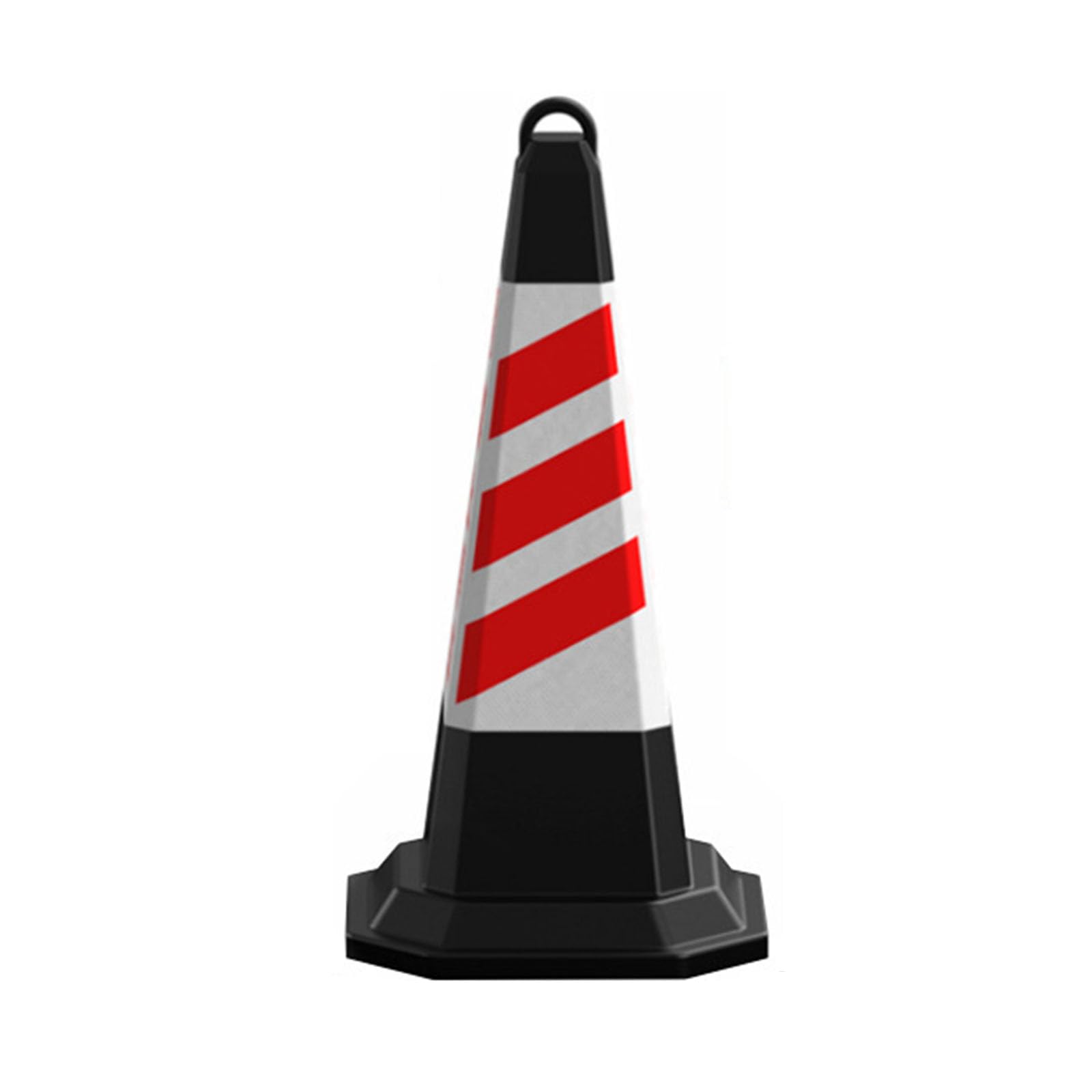 WQPMNYG Personalized Traffic Cone with Reflective Collar - Custom Logo Road Safety Cone for Construction Zones
