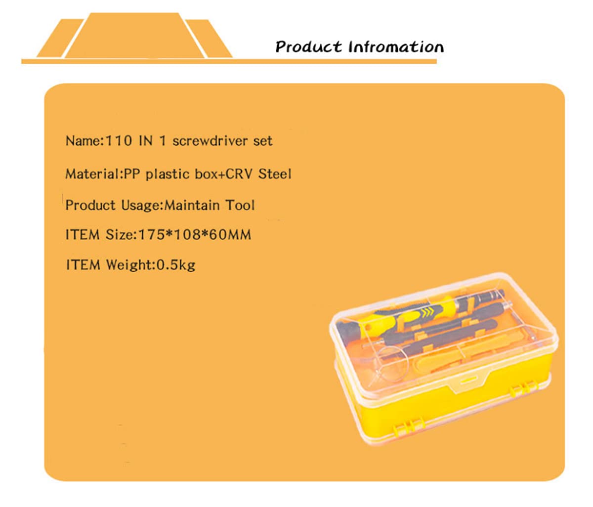 Set di cacciaviti di precisione 115 in 1 per riparazione elettronica, per iPhone, computer, orologio e altro ancora, 115 pezzi