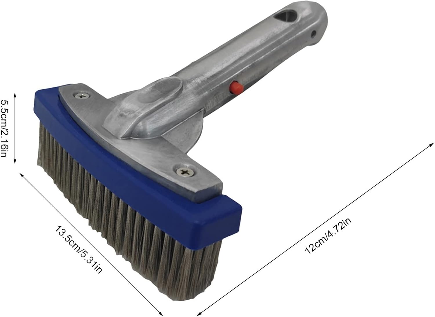 Pool Brushes Pool Brushes for Cleaning Swimming Brush Head for Inground Pools Equipment with Stainless Steel Bristles