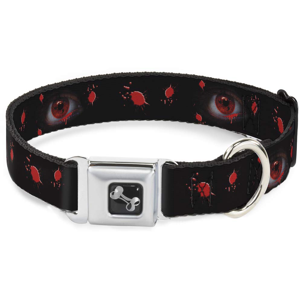 Collier de chien Genjutsu Buckle Down large réglable en os pour grand chien anime
