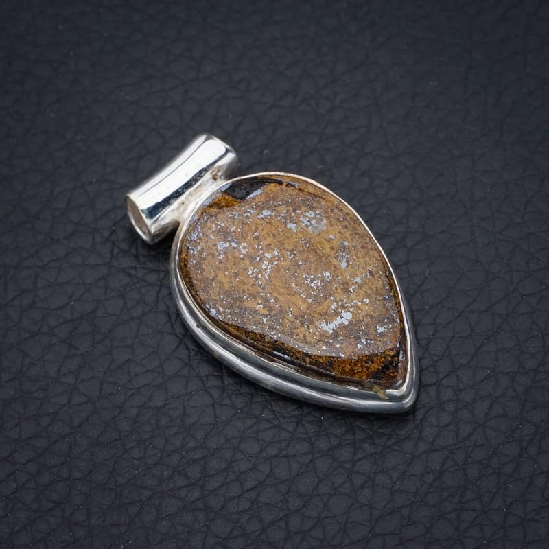 Pendentif bronzite StarGems, cadeau idéal en argent fait main - 2