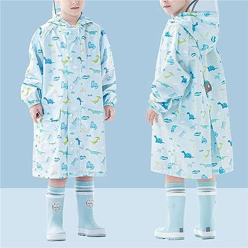 Toddler Boys Girls Raincoat Rain Poncho Lightweight Waterpoof Jacket Rainwear Pocket Rain Coats Slicker2