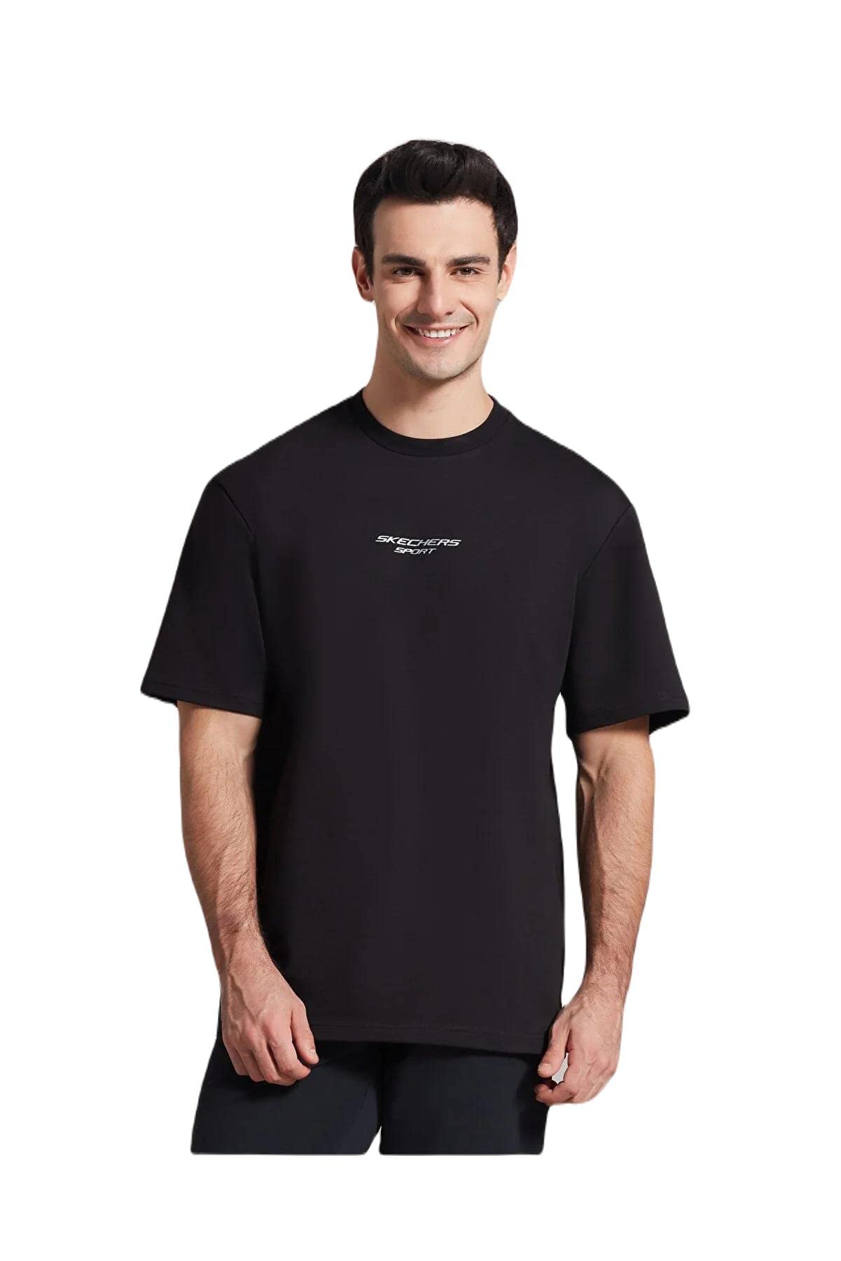 M Graphic Tee Reflect Logo Oversize T-Shirt Tshirt Erkek
