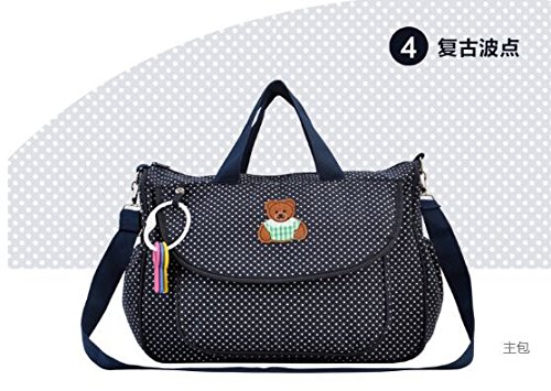 Pink : 2015 New Fashion Tote Nappy Bags Cross-body Multifunctional Mummy Bags Maternity Shoulder Diaper Bags Baby Bag-picture-49