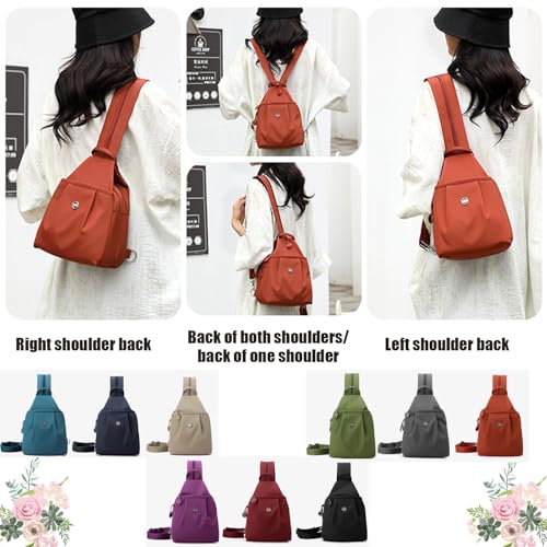 Waterproof 2-Way Commuter Bag, Convertible Travel Bag,Anti-Theft Crossbody Travel Tote Bag, for Fitness, Travel (Grey)3