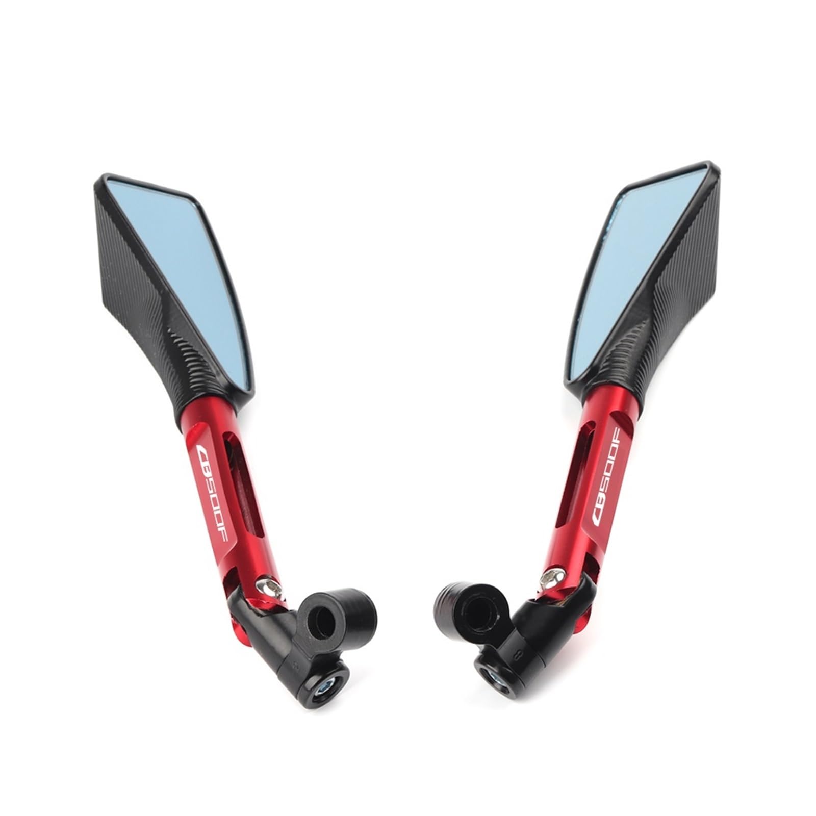 pour CB500F pour CB500 pour CB500X Universel Vélo Électrique Cyclomoteur Scooter Moto Rétroviseur Latéral Latéraux Rétroviseurs Moto(2)