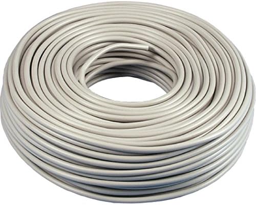 Waskönig-Walter Electrical Cable, NYM-J 3 x 1.5 mm², 50 m, Grey, Copper, 300 V, for Fixed Installation in Dry Areas