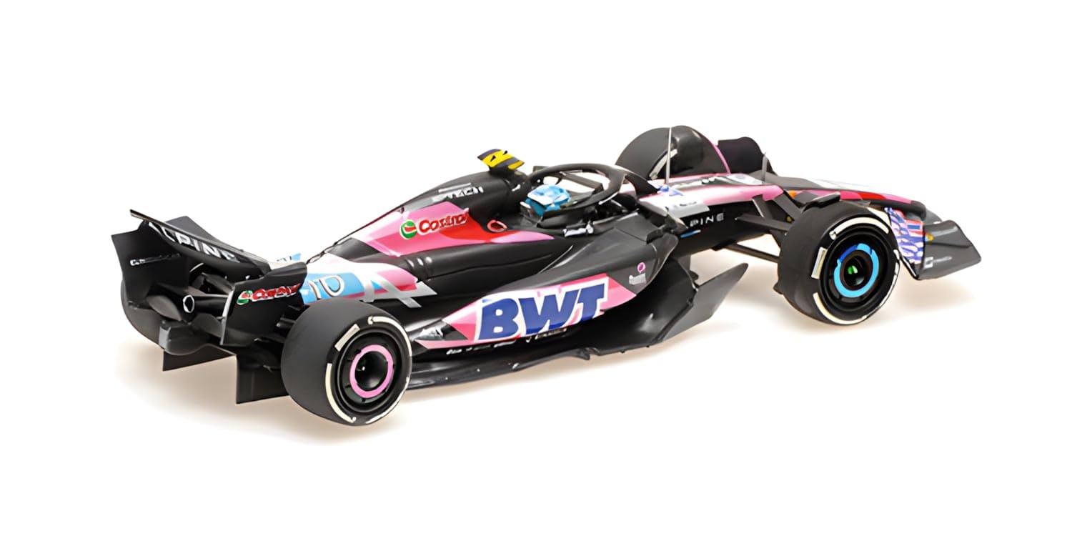Minichamps 417240110 BWT Alpine F1 Team A524 Pierre Gasly 2024 - Scala 1/43 - Auto in Miniatura da Collezione