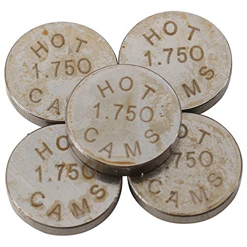 Hot Cams 1.75mm 5 Piece Shim Kit 5PK948175 for Arctic Cat 400 DVX, Honda CRF TRX, Kawasaki KFX KLX KX, Suzuki DR-Z LT-R LT-Z RMX RMZ & Yamaha WR YFZ YZ Dirt Bikes
