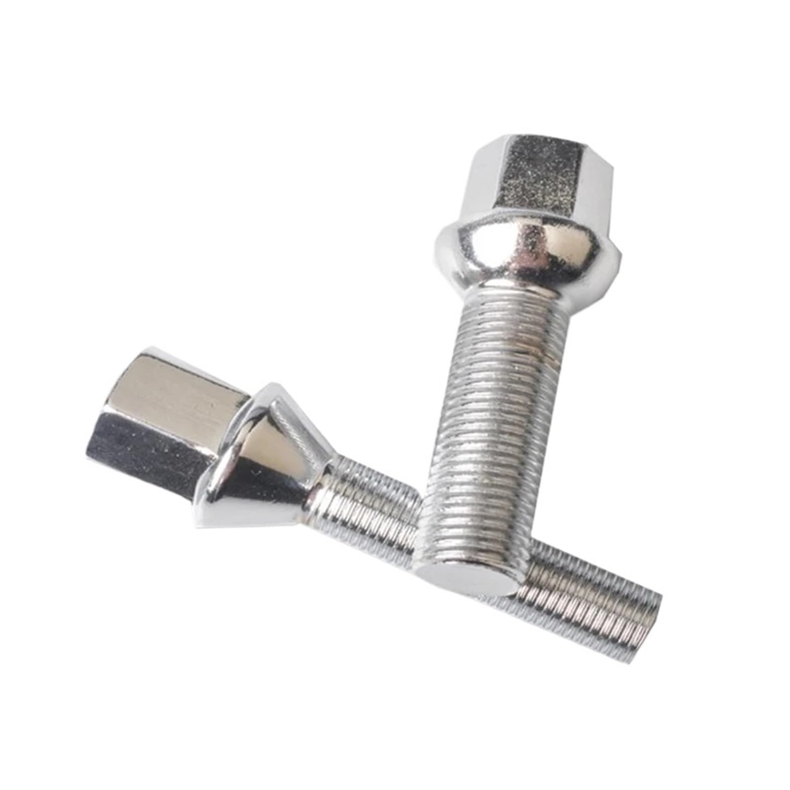 Śruby do kół stalowych M12x1,5 14x1,5 o różnych długościach 10 szt.(10pcs conical 27mm,M14x1.5)
