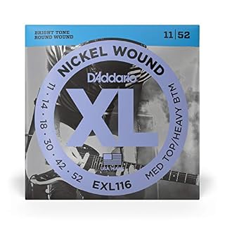 D’Addario EXL160BT Cordes en nickel pour basse Balanced Medium 50-120 & EXL116 Cordes en nickel pour guitare électrique… - Les Beatles, Paul McCartney, John Lennon, RIngo Starr, George Harrison D'Addario EXL160BT Cordes en nickel pour basse Balanced Medium 50-120 & EXL116 Cordes en nickel pour guitare électrique… – Image 6