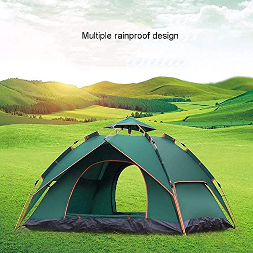 Tienda de campaña portátil impermeable para 3-4 personas miniatura 3