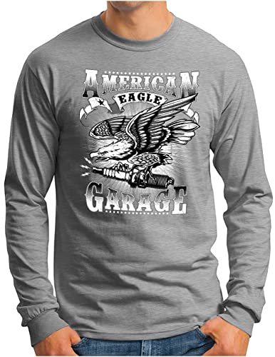 T-shirt manches longues homme grand confort coupe ample du S au 4XL