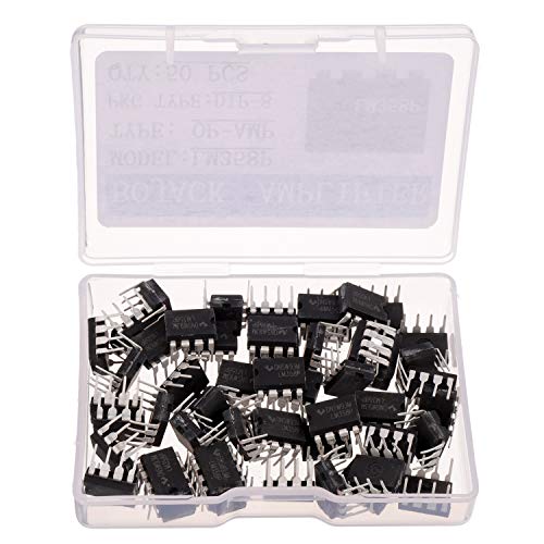 BOJACK LM358 Präzisions-Dual-Operationsverstärker, Kunststoffpaket 8-polig Dual-In-line, Patch-Typ (Packung mit 50 Stück)