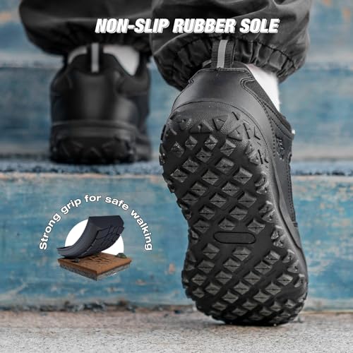 Image of UOVO Boys School Shoes Uniform Black Dress Shoes for Kids