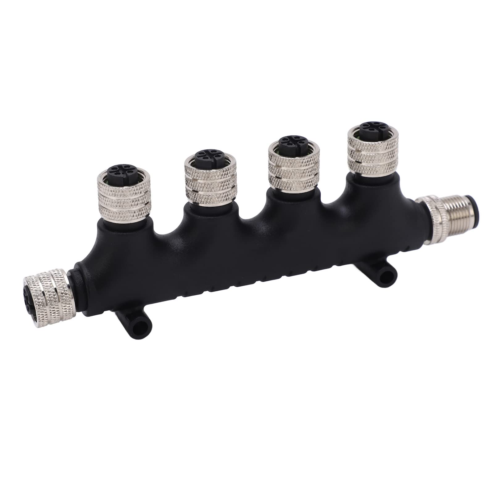 Conector en T NMEA 2000 Resistente Al Agua de 4 Puertos para una Comunicación Eficiente en el Barco ABS 5 Pines IP67 para Lowrance, Simrad, Navico