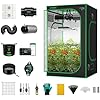 Smart Growbox Komplettset GIY-SGS-32 90 x 50 x 160 cm, Komplettsystem für 2 Pfla