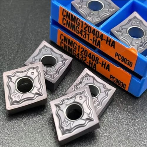 10 puntas carburo CNMG120408 para torneado metal miniatura 4