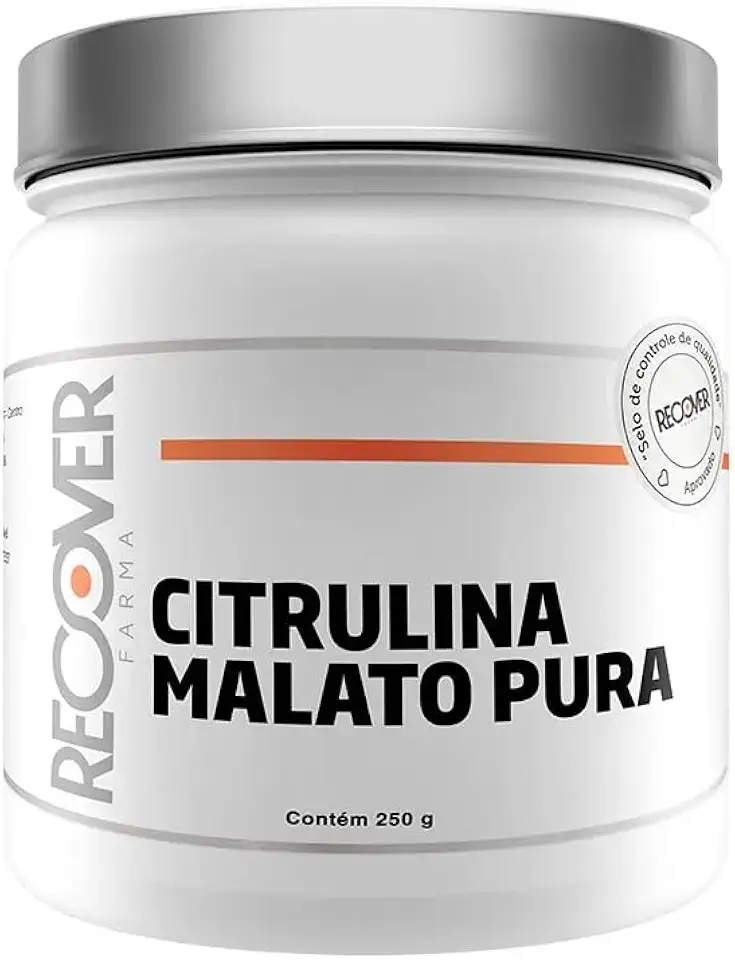 L-Citrulina Malato em Pó 100% Pura 250g COM LAUDO - Recover Farma