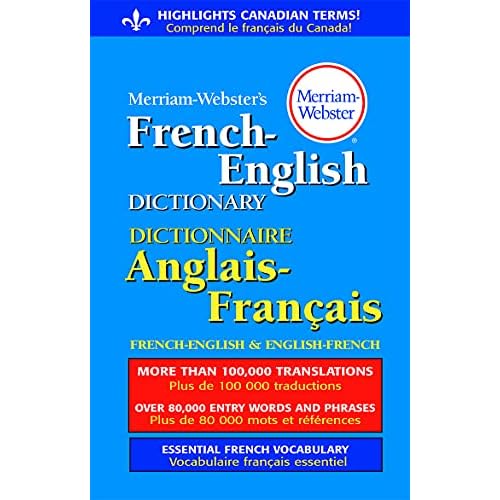 Merriam-Webster French-English Dictionary