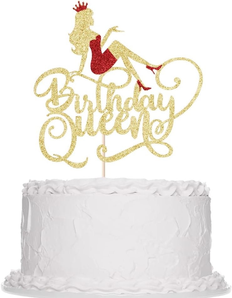 Sleyberoy Birthday Queen Cake Toppers It's My Birthday I