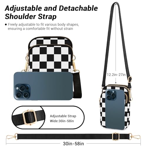 Image of YINHEXI Small Crossbody Bags for Women, Mini Cell Phone Wallet Purse, Shoulder Bag for Women and Men