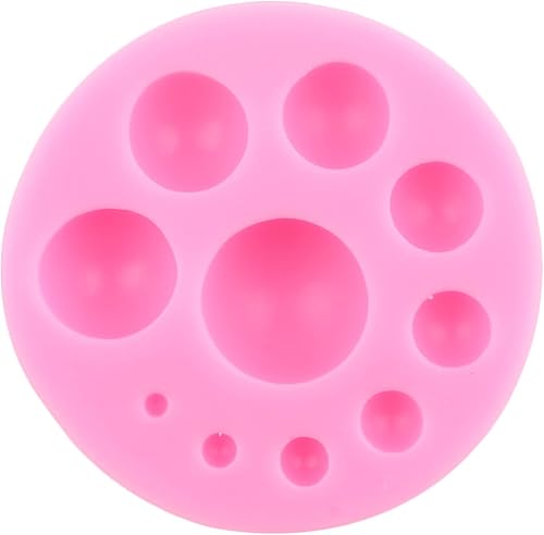 Miniatura 5 de Love Heart Rose Flower Moldes de silicona para fondant de perlas de cisne para decoración de cupcakes, decoración de pasteles, caramelo, pasta de