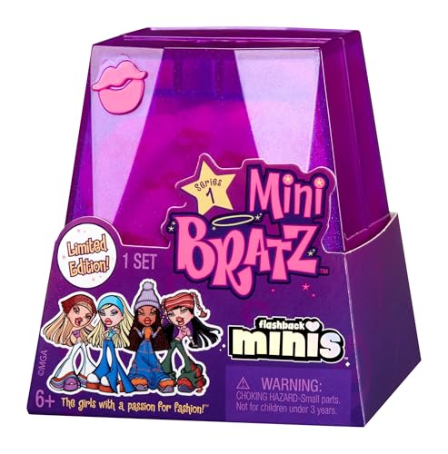 Bratz Minis - 2 Bratz Minis in Each Pack Blind Packaging Doubles as Display Y2K Nostalgia Collectors Ages 6 7 8 9 10+