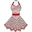 Red Striped Lace