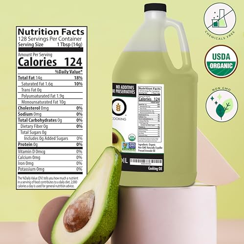 Avo Organic 100% Avocado Oil Frying thumb #3