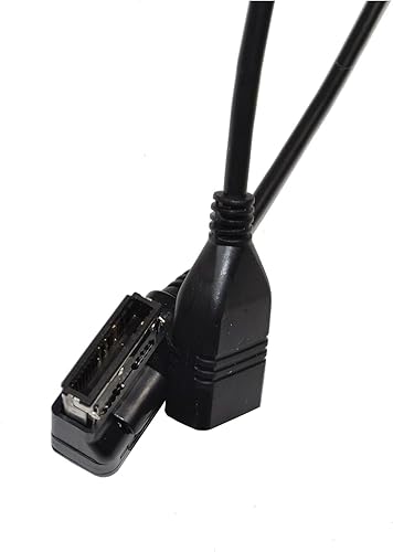 Miniatura 2 de HQRP Adaptador de cable MDI MMI/USB compatible con Volkswagen Sharan, Touran, Tiguan, Touareg, Audio MP3 Music Interface Adapter