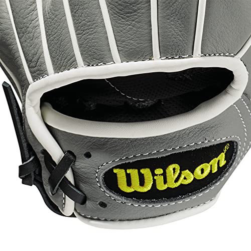 Wilson(ウイルソン) USモデル ジュニア 少年用 A500 軟式 野球 グラブ グローブ オールラウンド 右投げ用(左手着用) WBW10014411 グレー 11インチ 5枚目