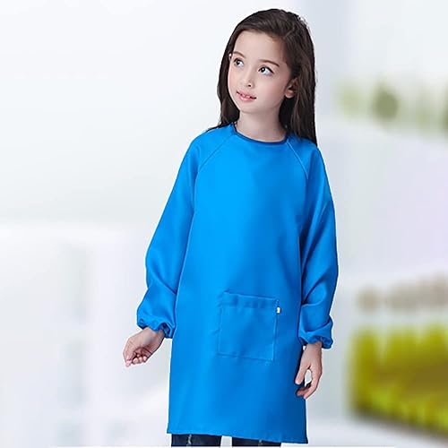 Miniatura 4 de Kids Art Smock Waterproof Child Artist Painting Apron for Girls and Boys Toddlers Age 2-12