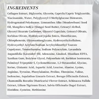 Elensilia CPP Cream 1.76 Fl. Oz. - Adenosine, Botanical Extracts for Plumping, Firming, Hydrating, Moisturizing (Collagen)
