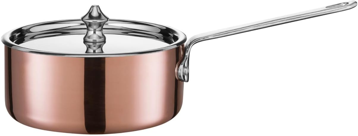 Scanpan Maitre D' Mini Sauce Pan, 19 oz, Copper