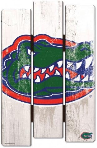 WinCraft Florida Gators Wood Fence Sign