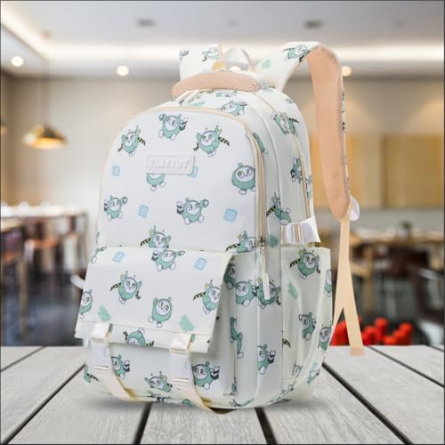 Image of Tinytot 30 Litre Japanese Korean Style School Bag Water-Resistant Laptop & Travel Backpack - Unisex Large 18 Inches Multipurpose Student Backpack for Boys & Girls, Men & Women