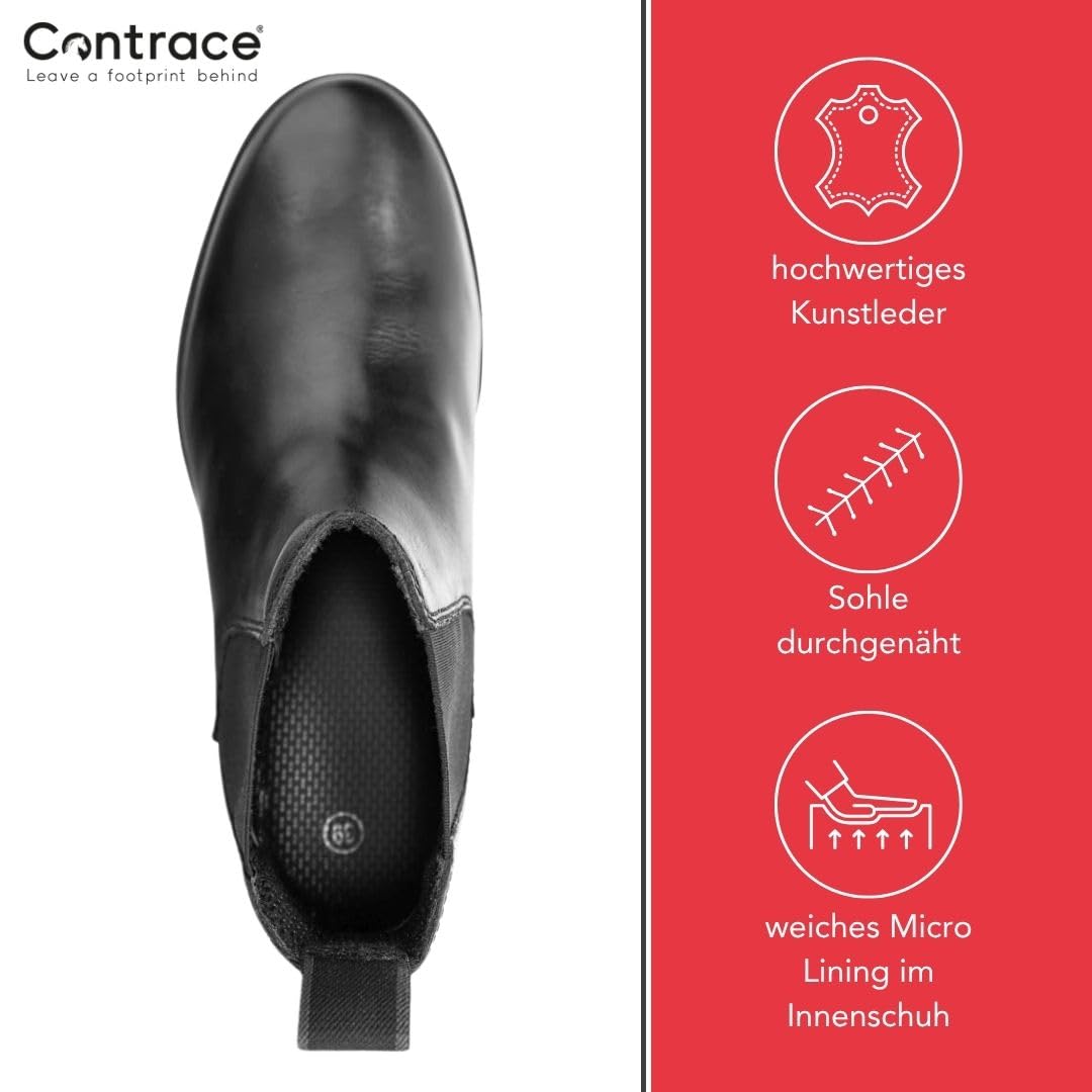 Reit-Stiefelette »Jodhpur Vegan« - Chelsea Boot - Veganer Reit-Schlupf-Schuh - Komfortinnensohle - Gummisohle - Mesh-Futter - Hautverträglich - Atmungsaktiv