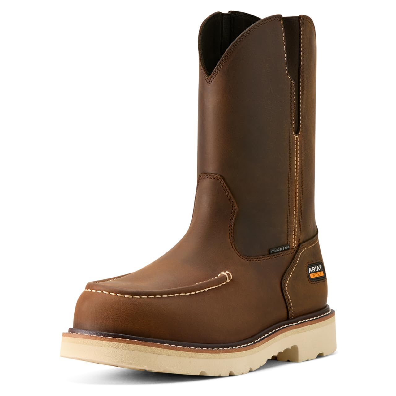 ARIAT Work Rebar Lift Pull-on Moc Composite Toe Work Boots